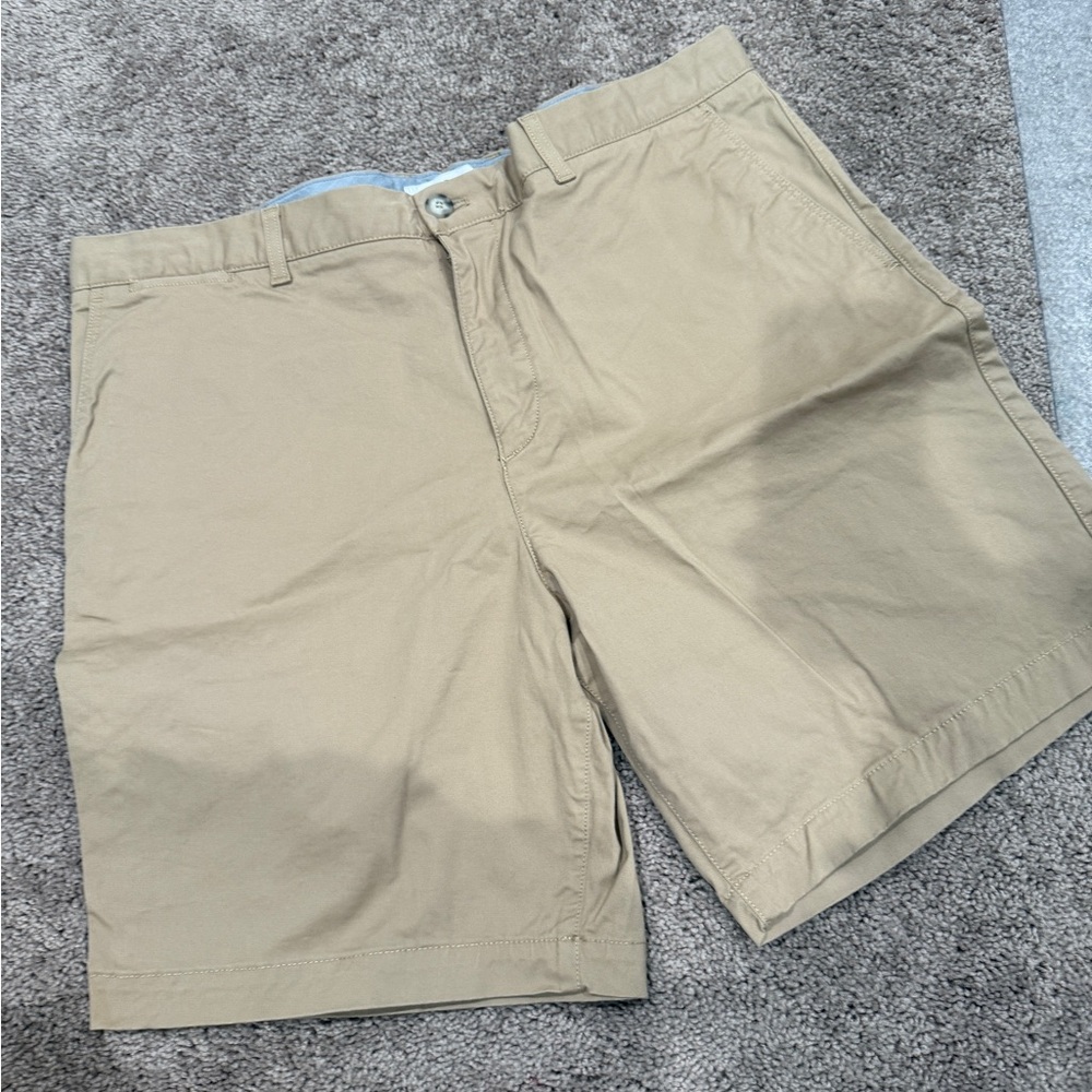 Beige Lacoste shorts! Great addition to your summer closet.